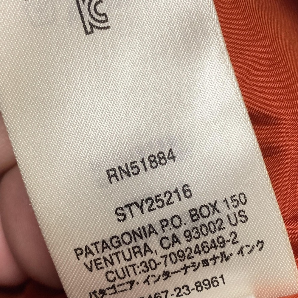 Patagonia‎ Vest Womens Medium Orange Los Gatos Fleece Full Zip Lined STY25216 - Picture 5 of 9
